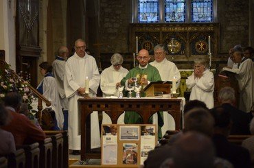 Communion at St Mary's